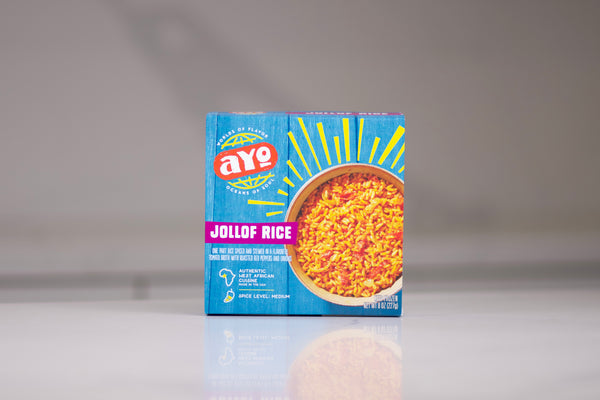 Ayo Frozen Jollof Rice with Chicken - 10oz